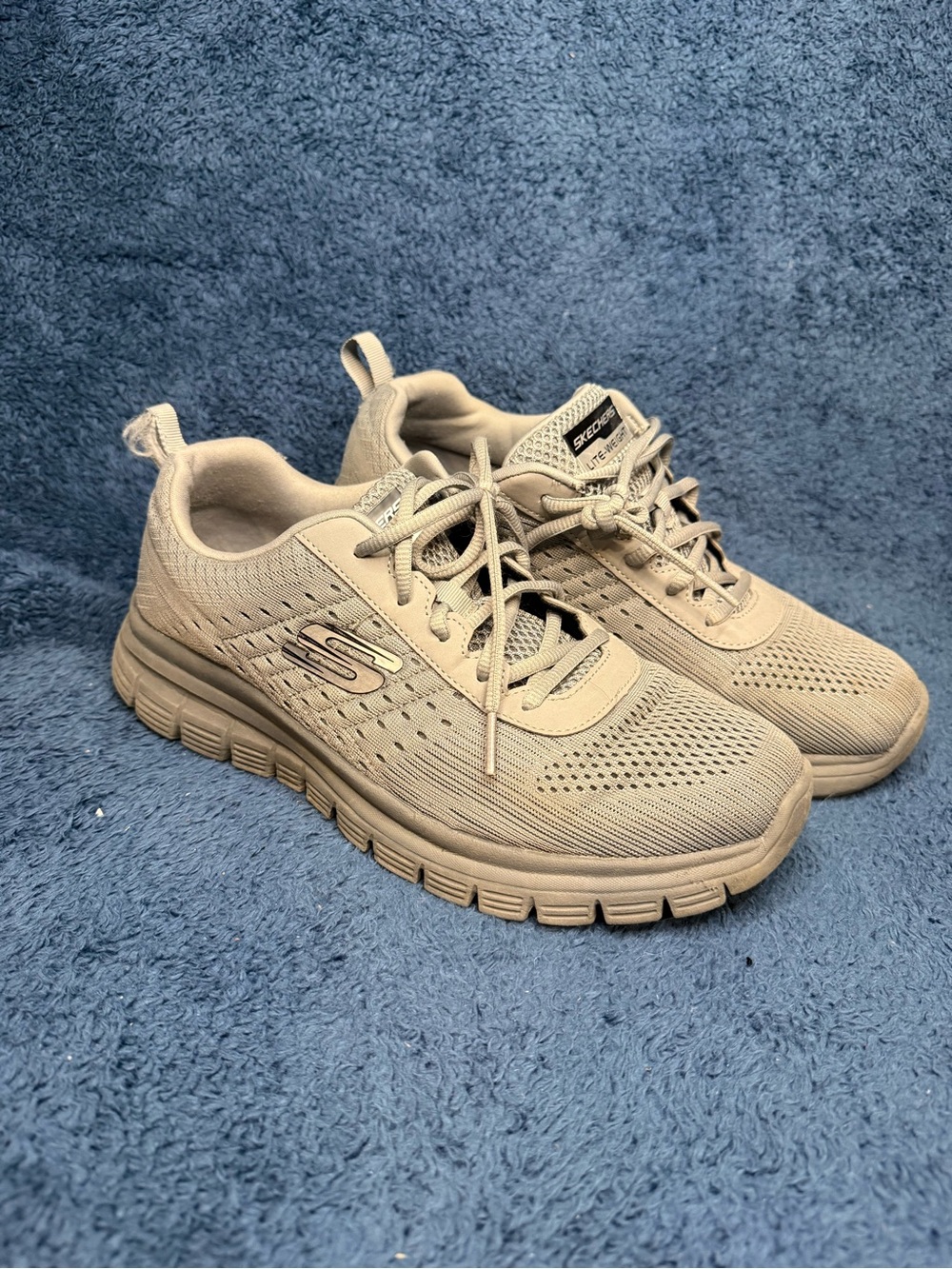 Skechers Grey Athletic Shoes